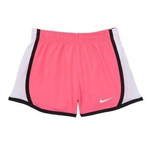 Nike Toddler Girl 4T Elastic Waist Dri Fit Built in Brief Racer Shorts Pink New